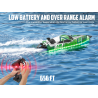Volantex RC Arrobolt Lumen S Brushless 35+MPH Full Proportional Boat - 797-6 RTR - green