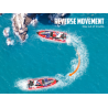 Volantex RC Arrobolt Lumen S Brushless 35+MPH Full Proportional Boat - 797-6 RTR - red