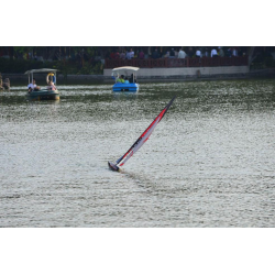 Volantex RC HURRICANE 1000mm speed rc boat rc sailboat 791-2 ARTR