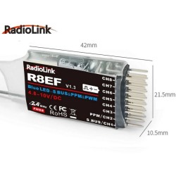 Récepteur 8 voies pour radiocommande T8FB/T8S