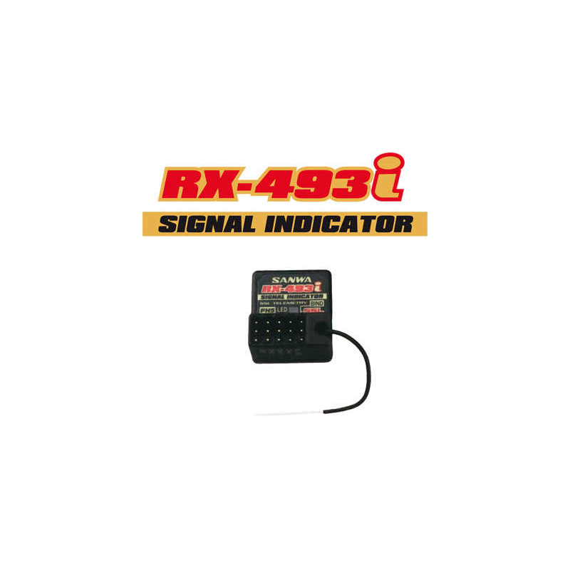 Receiver RX-493i 4 chanels 2.4GHZ FH5 SXR Waterproof