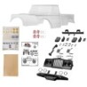 "Carrosserie non peinte Crawler Survival 324 mm avec accessoires"