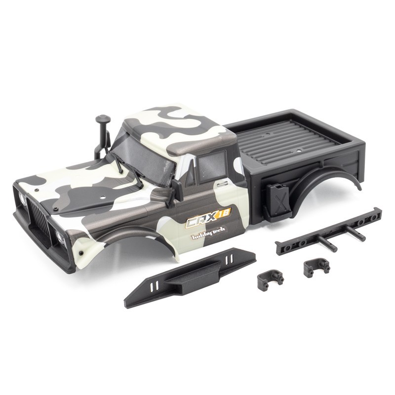 "Carrosserie CRX18 pré-peinte Blanche avec accessoires montés"