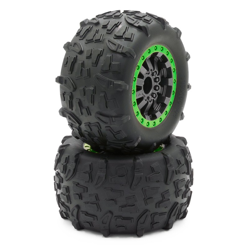 Roues complètes type Verte Funtek STX Sport (x2)