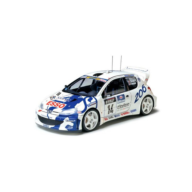 24221 Peugeot 206 WRC 1/24