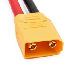 Adaptateur 100 mm XT90 male vers EC5 femelle