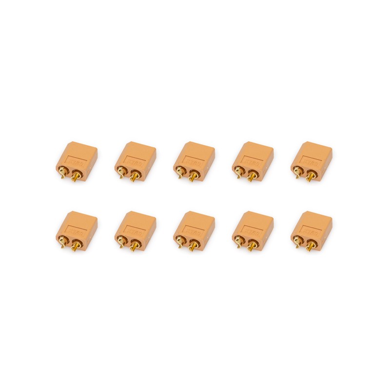 Prise type XT60 male (10 pièces)