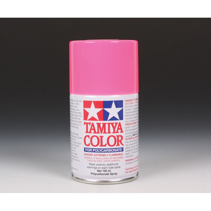Tamiya Peinture Lexan Rose Fluo PS-29 86029