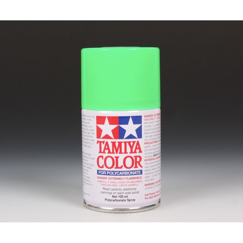 TAMIYA PS-28 Vert fluo Polycarbonate Aérosol 100ml