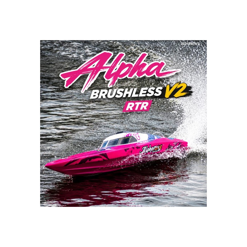 Bateau électrique RC Alpha Brushless V2 RTR / MHD3S JOYSWAY