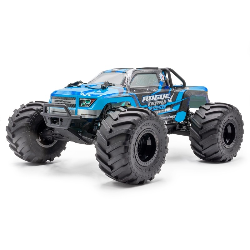Monster ROGUE TERRA brushless SPORT BLEU RTR (servo 15KG)