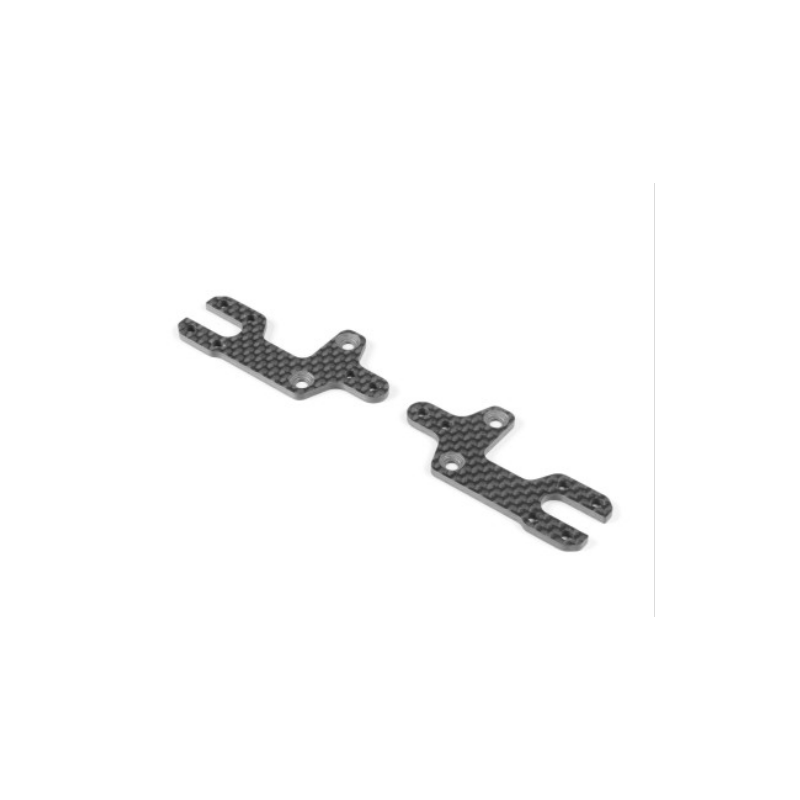 X8 Platines de suspension avant carbone (D+G) - XRAY - 346138