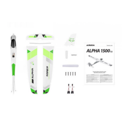 PLANEUR ALPHA V2 1500 ARF -VERT
