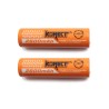 Pack 2 Batteries li-Ion type 18650 2600Mah avec boite de rangement