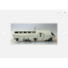 Modèle de science-fiction en plastique Moon Bus Monté 1/50