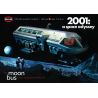 Modèle de science-fiction en plastique Moon Bus Monté 1/50
