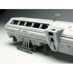 Modèle de science-fiction en plastique Moon Bus Monté 1/50