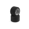 Pneus mousses 1/10 Formule 1 Arrière - 35 Shore (2) - HUDY - 803083