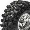 Roues completes Chromées crawler « CLIMBER »121/45 (1 paire)