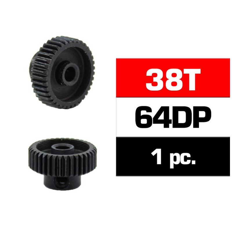Pignon 38T Acier 64DP - D3.17mm - ULTIMATE - UR4316-38