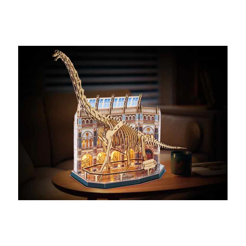 Tiny Adventures - Natural Museum "Brachiosaurus Sk Modèles fonctionnels en bois à assembler