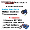 RUSTLER ULTIMATE EDITION 4X4 BLEU