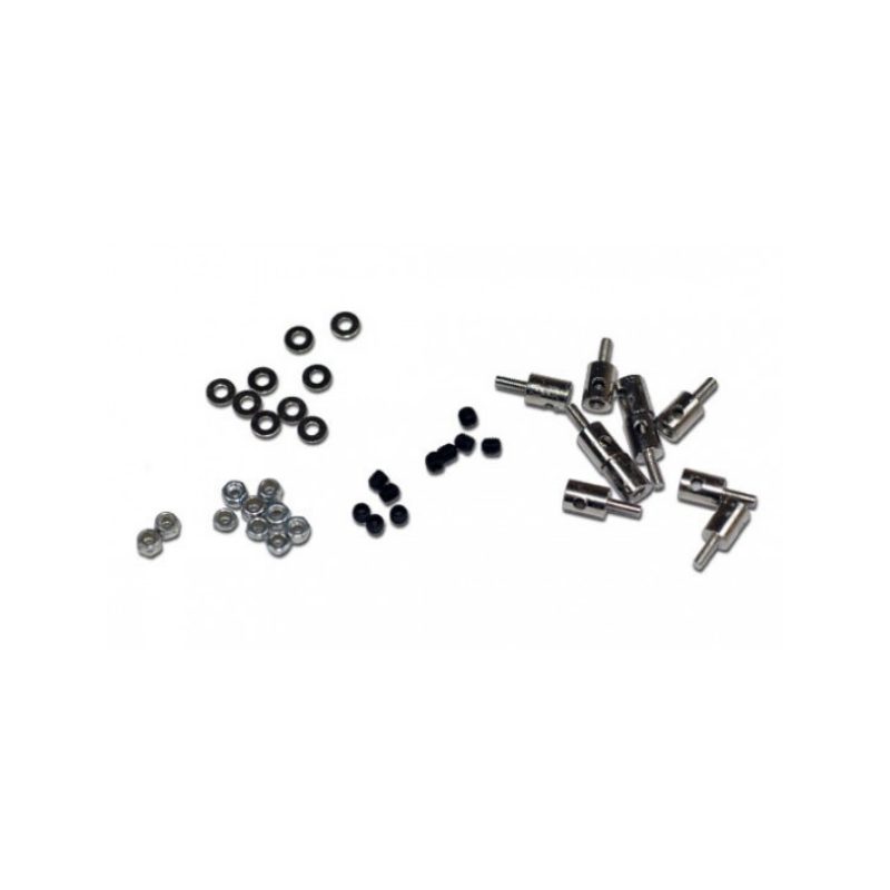 Dominos pour c.a.p. Diam 2mm + Nylstop M2 10 pcs